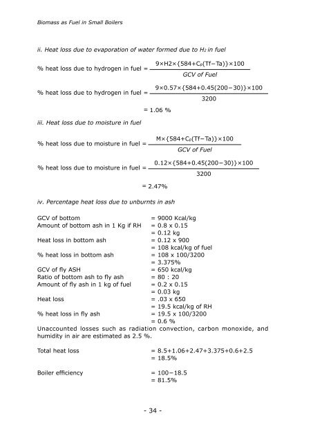 Biomass as Fuel in Small Boilers (PDF 6.4 - APO Asian Productivity ...