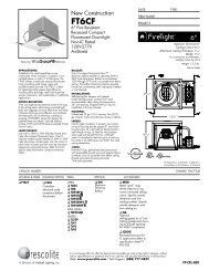 FT-CFL-001 - Prescolite