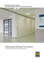 Telescope/Sliding Fire Doors - Garage doors