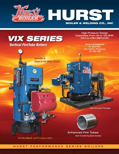 Vertical FireTube Boilers - Hurst Boiler
