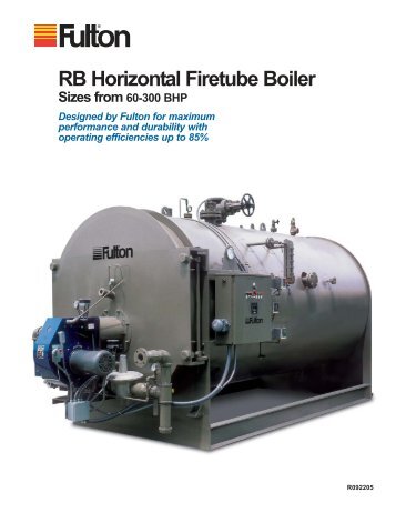 RB Horizontal Firetube Boiler - Fulton