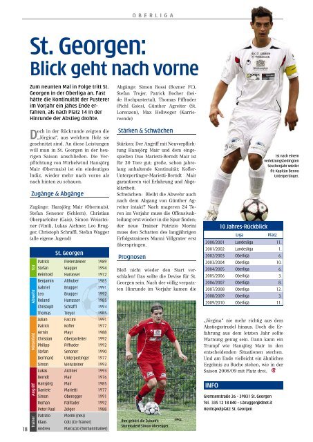 Fußball 2010/11