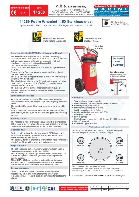 14260 - abs Fire Fighting srl