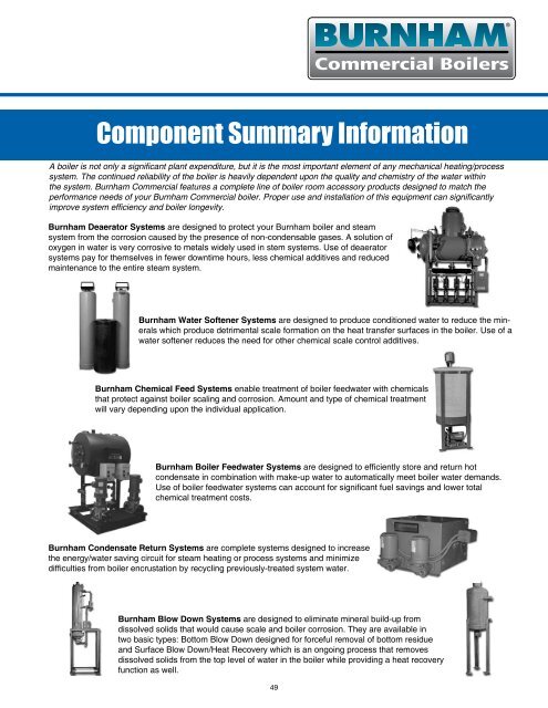 Firetube Boilers and Accessories