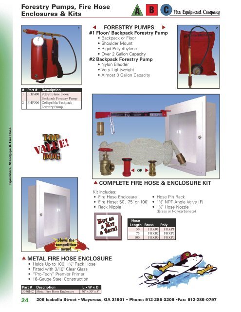 Online Catalog - About ABC Fire Equipment Company
