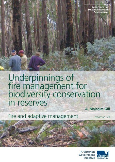 Underpinnings of fire management for biodiversity conservation in ...