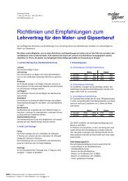 Lehrvertrag