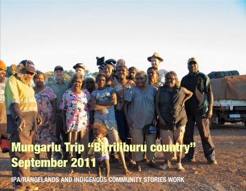 Mungarlu Trip Newsletter - Central Desert Native Title Services