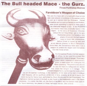 The Bull headed Mace. theGurz.