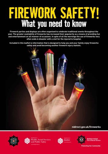 FIREWORK SAFETY! - Northern Ireland Fire and Rescue Service