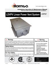 Optional Power Vent Kit Town And Country Fireplaces