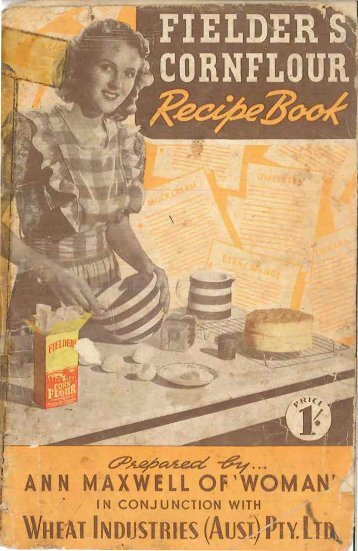 Fielder's Cornflour Recipe Book