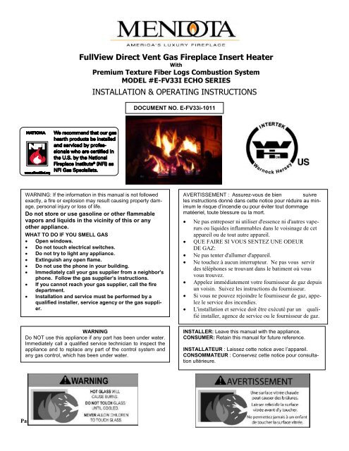 E Fv33i 1011 Installation Manual Pdf Mendota