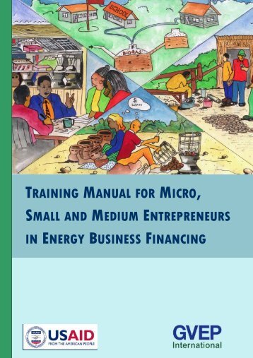 Training Manual For Micro, Small, And Medium Entrepreneurs