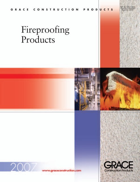 Fireproofing Products - Grace Construction Products