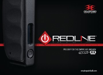 Redline Board Manual (ENG) - Paintball Solutions