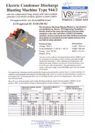 Electric Condenser Discharge Blasting Machine Type 944/3 - VSV ...