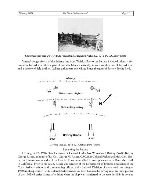 Oahu's 8-inch Naval Turret Batteries 1942-1949 - Personal Page of ...