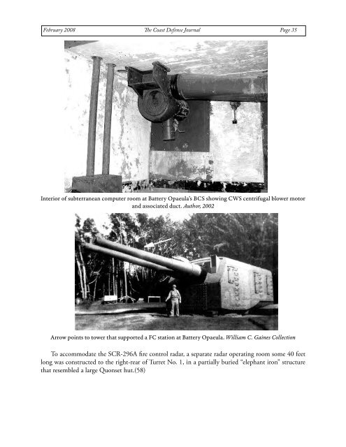 Oahu's 8-inch Naval Turret Batteries 1942-1949 - Personal Page of ...