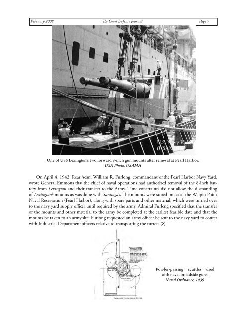 Oahu's 8-inch Naval Turret Batteries 1942-1949 - Personal Page of ...