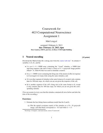 computational neuroscience thesis Ms in computational biology (courses only) analytical computational neuroscience: 3: ms in computational biology (master's thesis) course list. computational neuroscience thesis Ms in computational biology (courses only) analytical computational neuroscience: 3: ms in computational biology (master's thesis) course list.