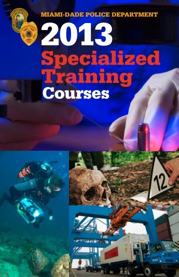 Specialized Training Courses - Miami-Dade Portal