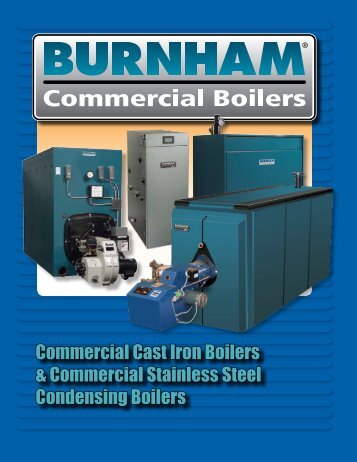 Commercial Cast Iron Boilers & Commercial Stainless Steel ...