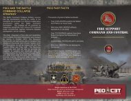 FIRE SUPPORT COMMAND AND CONTROL - PEO C3T - U.S. Army