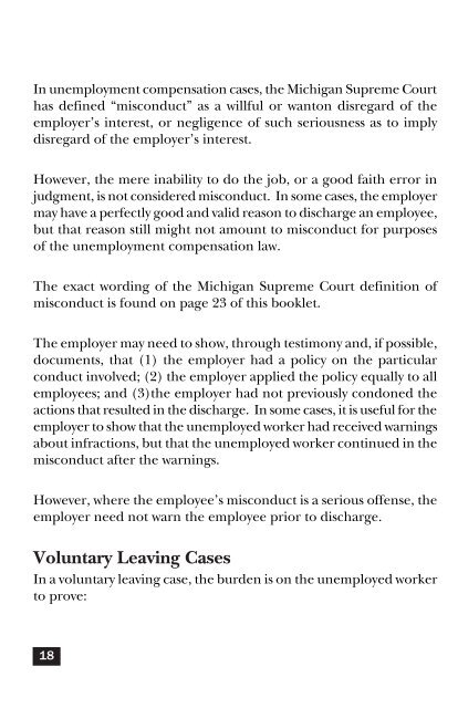 Unemployment Insurance Appeals Hearings - State of Michigan