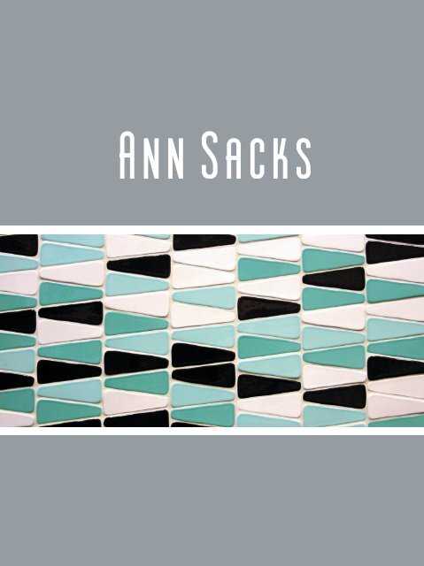 Tile Collection - Angela Adams