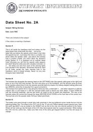 Sunbeam Service Sheet No. 5