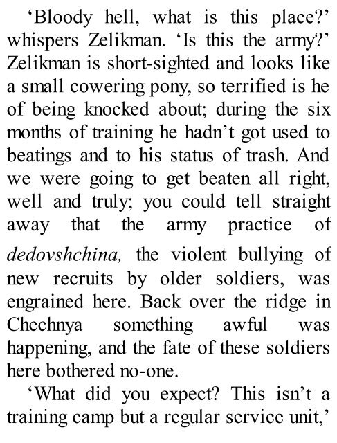 One Soldiers War in Chechnya - Download free ebook