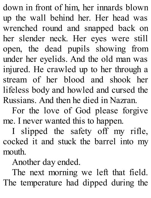 One Soldiers War in Chechnya - Download free ebook