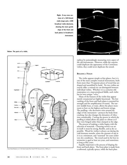 Cremona Revisited: The Science of Violin Making - Computer ...