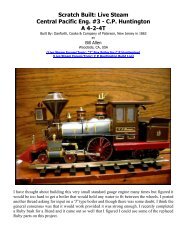 New Train Parts Live Steam Locomotive 5-40 Threaded Grease Cup 
