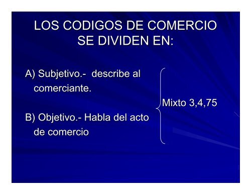 Sujetos a los que aplica el Derecho Mercantil - Instituto Federal de ...