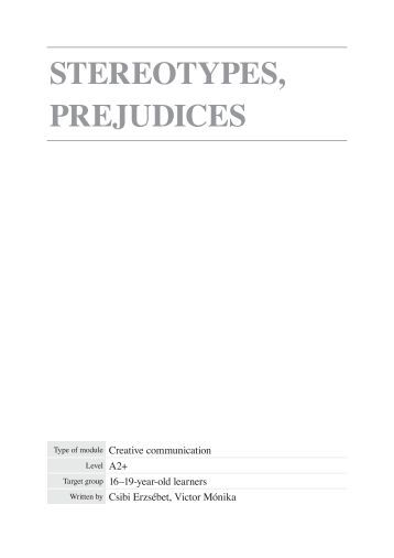 stereotypes and prejudice worksheet 9 essay Watch this lesson to find out about stereotypes, prejudice, and discrimination quiz & worksheet - prejudice, discrimination & stereotypes quiz prejudice, discrimination & stereotypes: definitions & examples related study materials related. stereotypes and prejudice worksheet 9 essay Watch this lesson to find out about stereotypes, prejudice, and discrimination quiz & worksheet - prejudice, discrimination & stereotypes quiz prejudice, discrimination & stereotypes: definitions & examples related study materials related.