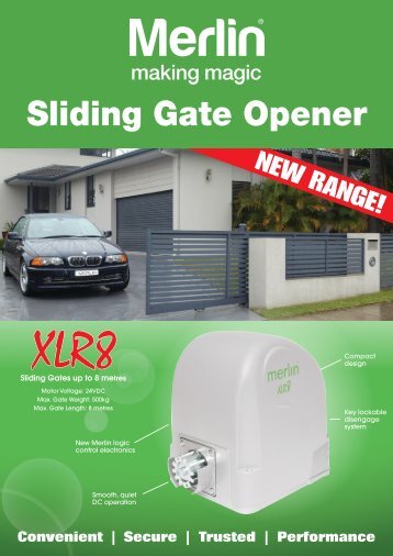 Sliding Gate Opener - All Coast Garage Doors