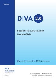 Diagnostic Interview for ADHD in adults (DIVA) - PsyQ