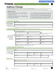 download the Address Change Form (PDF) . This page - Fidelity