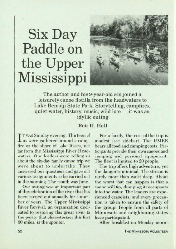 1362 Six Day Paddle on the Upper Mississippi - webapps8