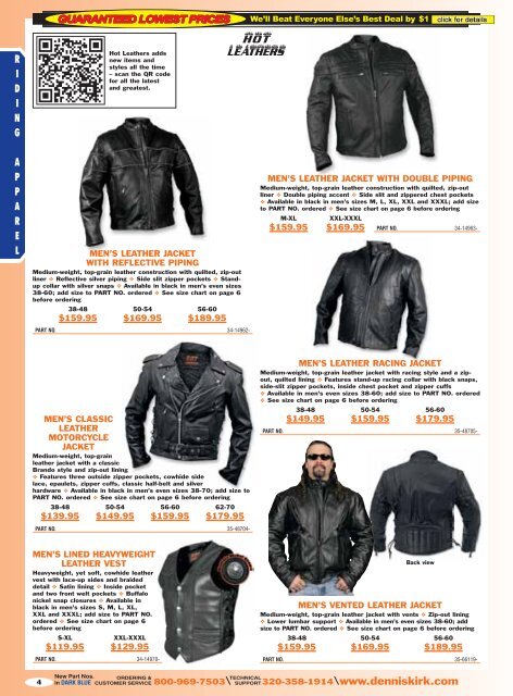 2013 Harley-Davidson Catalog: Riding Apparel - Dennis Kirk, Inc