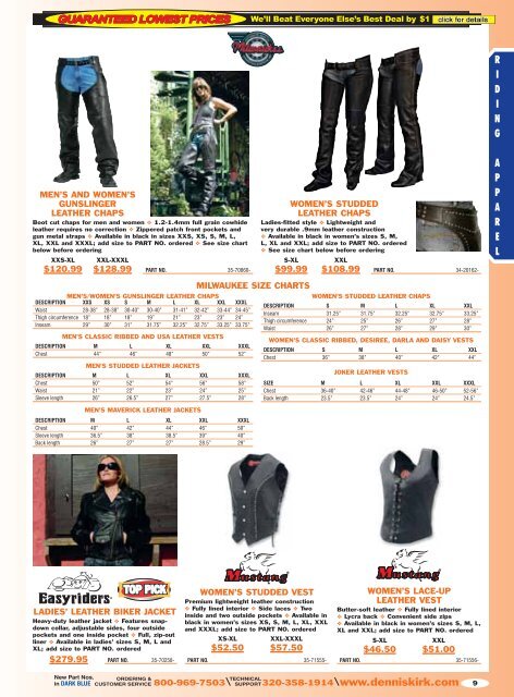 2013 Harley-Davidson Catalog: Riding Apparel - Dennis Kirk, Inc