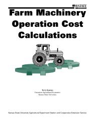 MF2244 Farm Machinery Operation Cost Calculations - K-State ...