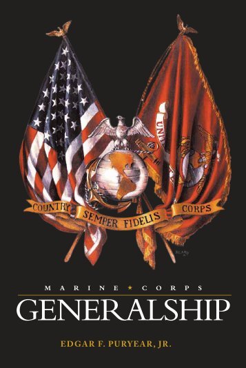 Marine Corps Generalship - Leading Marines.com