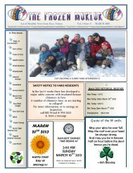 The Frozen Mukluk Vol. 5 Issue 03 March - Town of Faro