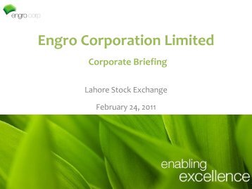 Engro Corporation Limited