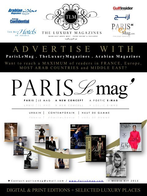 ParisLeMag N°10 - Spring 2013 - TheLuxuryMagazines