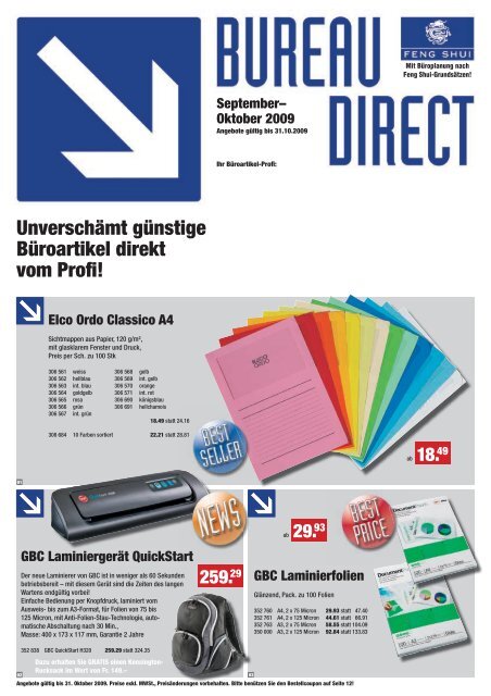 Unverschämt günstige Büroartikel direkt vom Profi! - Papeterie Schlup