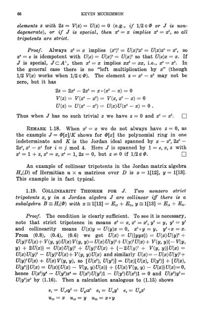 Compatible Peirce decompositions of Jordan triple systems - MSP